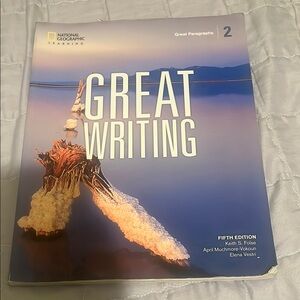 Great Writing Textbook by National Geographic